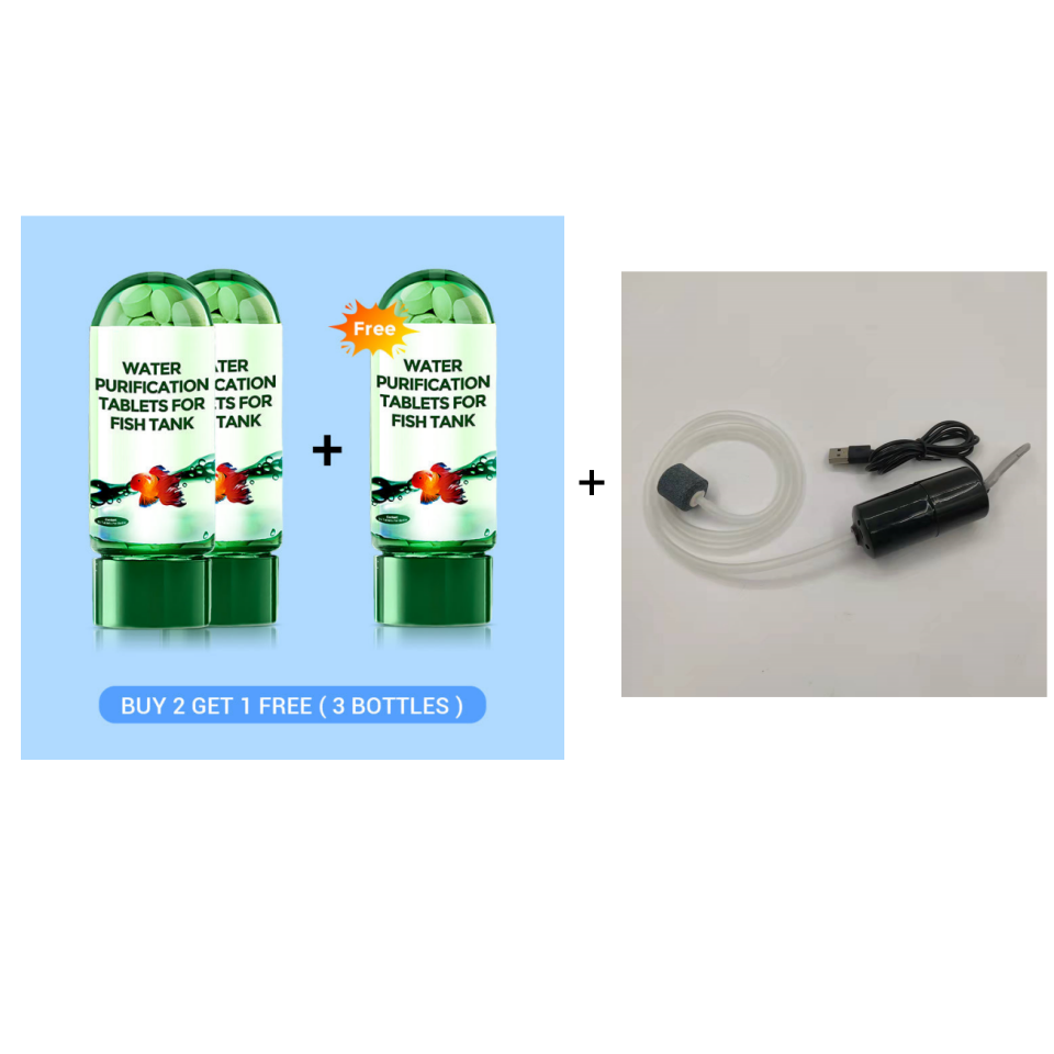 🎁 Hot Sale 49% OFF 🔥Powerful Aquarium Water Purification Tablet🌿