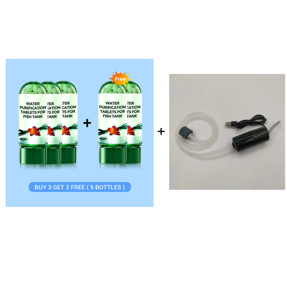 🎁 Hot Sale 49% OFF 🔥Powerful Aquarium Water Purification Tablet🌿