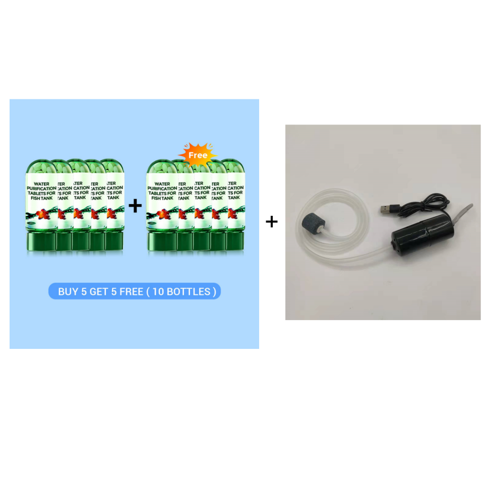 🎁 Hot Sale 49% OFF 🔥Powerful Aquarium Water Purification Tablet🌿