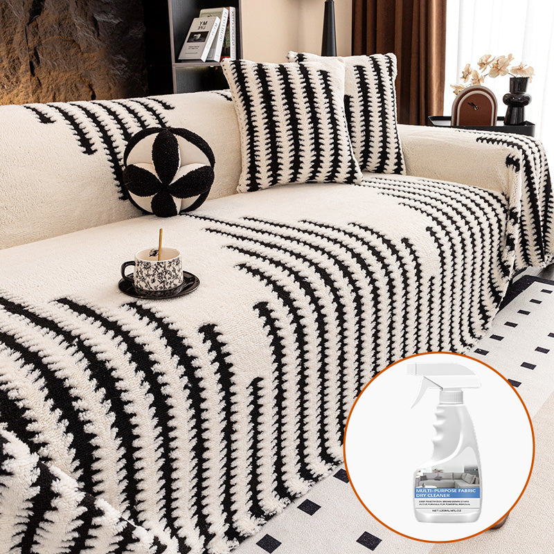 Plush Sofa Cover 2025 – Thick, Non-Slip Sofa Blanket for Cozy Autumn and Winter Days