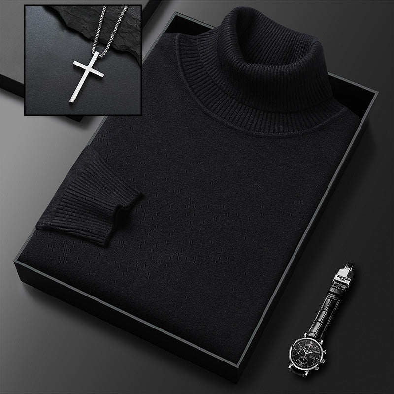 HOT SALE-49% OFF ✨Men's Solid Color Premium Cashmere Sweater-buy 2 free shipping