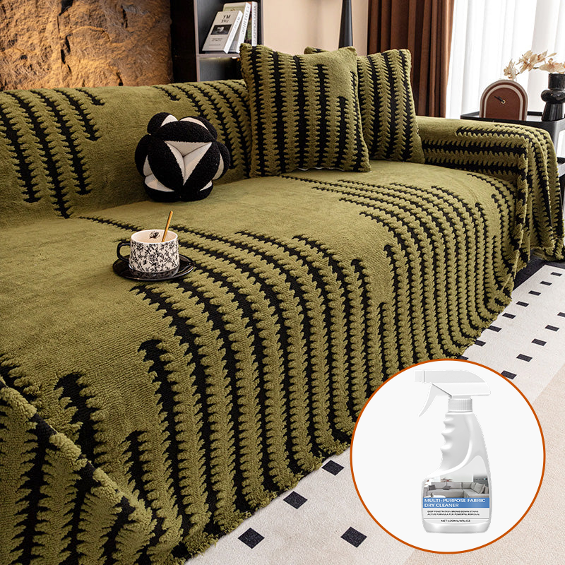 Plush Sofa Cover 2025 – Thick, Non-Slip Sofa Blanket for Cozy Autumn and Winter Days