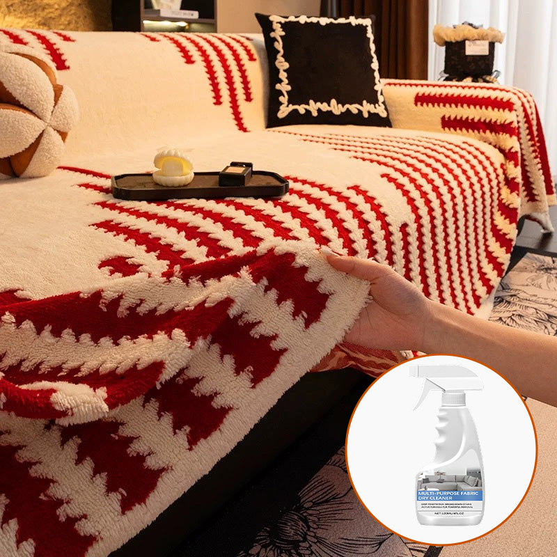 Plush Sofa Cover 2025 – Thick, Non-Slip Sofa Blanket for Cozy Autumn and Winter Days