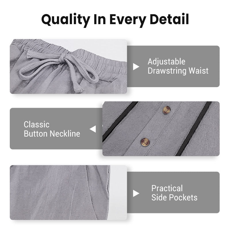 Men's Hooded Casual Loose Top & Pants 2-Piece Set