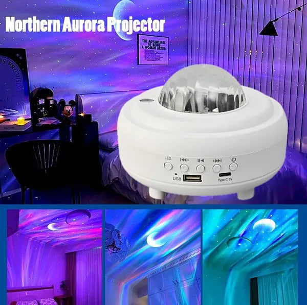 🌌 49% OFF! ✨ Northern Lights Projector – Enjoy the starry sky at home ✨
