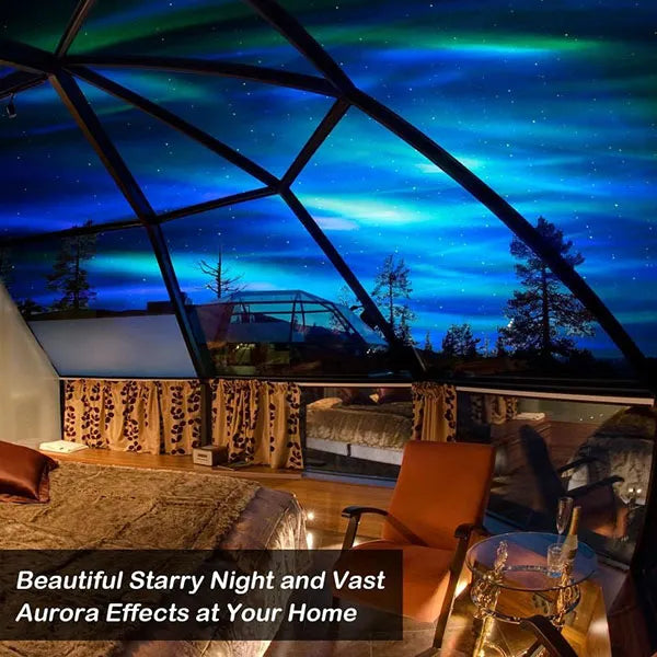 🌌 49% OFF! ✨ Northern Lights Projector – Enjoy the starry sky at home ✨