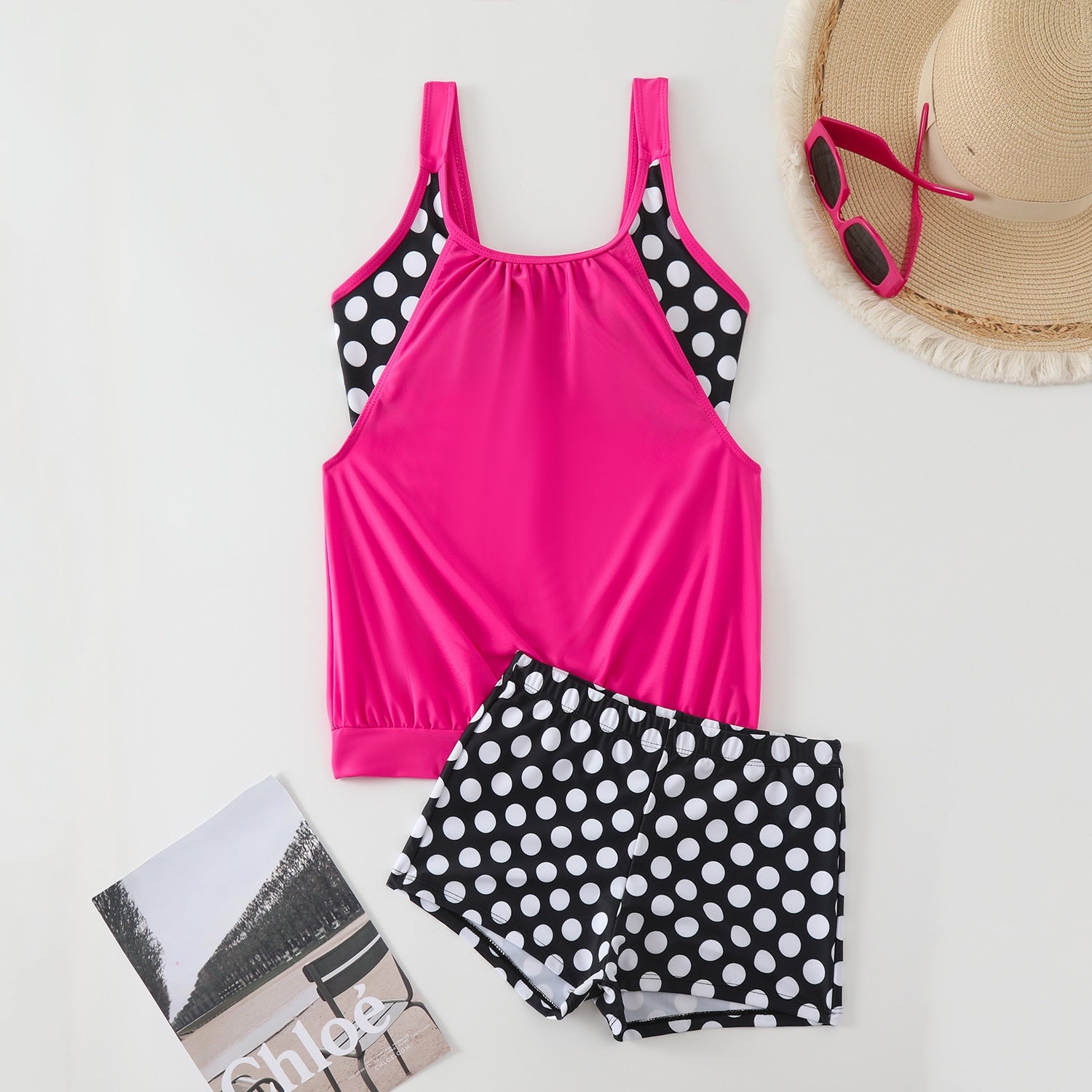🏖️Summer Hot Sale 49% OFF🌼Women's Polka Dot Two Piece Swimsuit