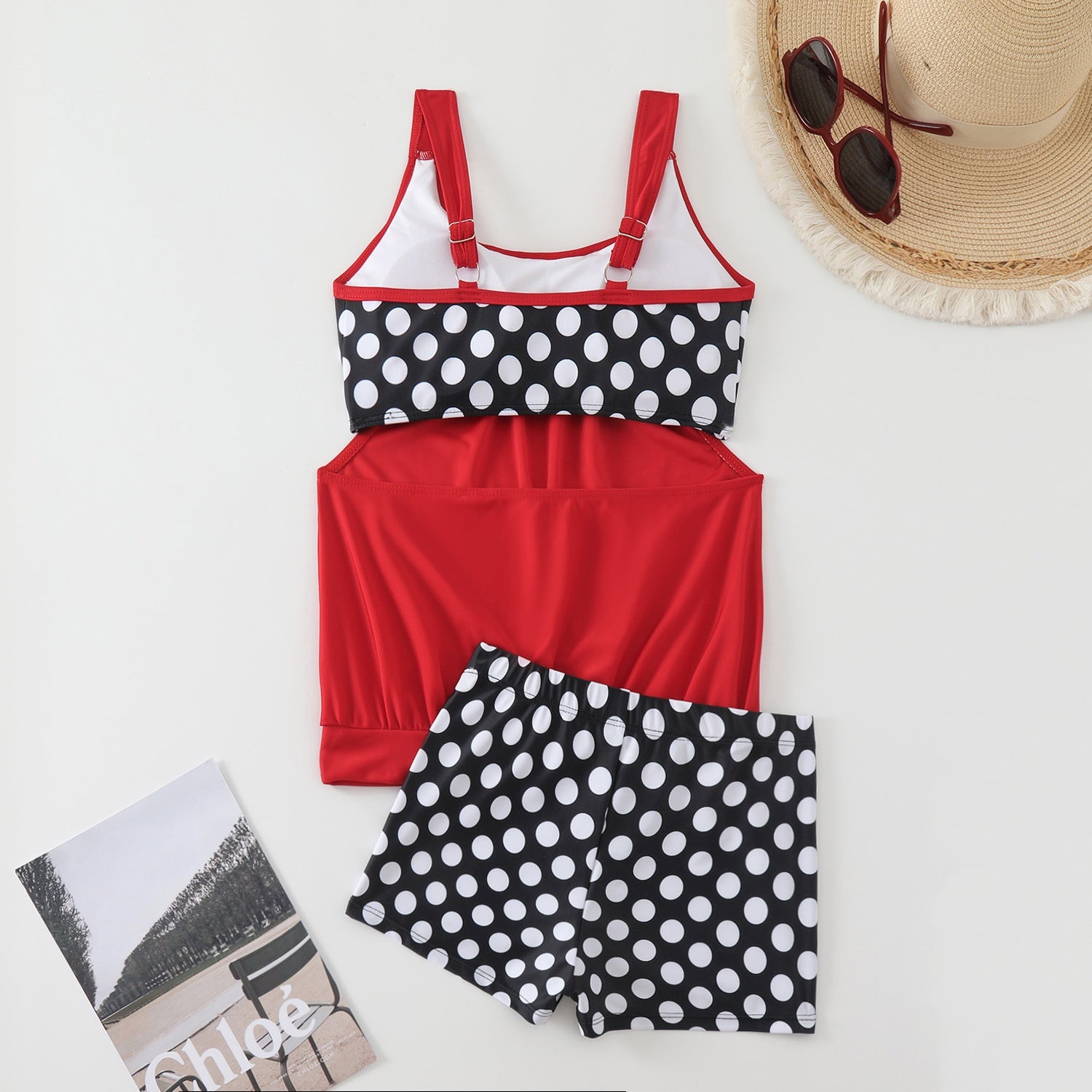 🏖️Summer Hot Sale 49% OFF🌼Women's Polka Dot Two Piece Swimsuit