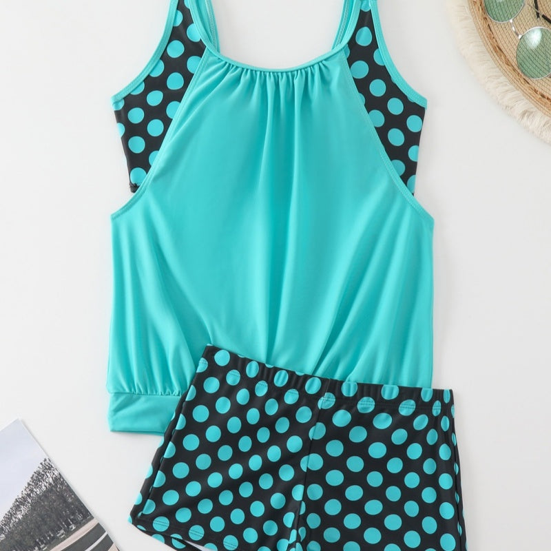 🏖️Summer Hot Sale 49% OFF🌼Women's Polka Dot Two Piece Swimsuit