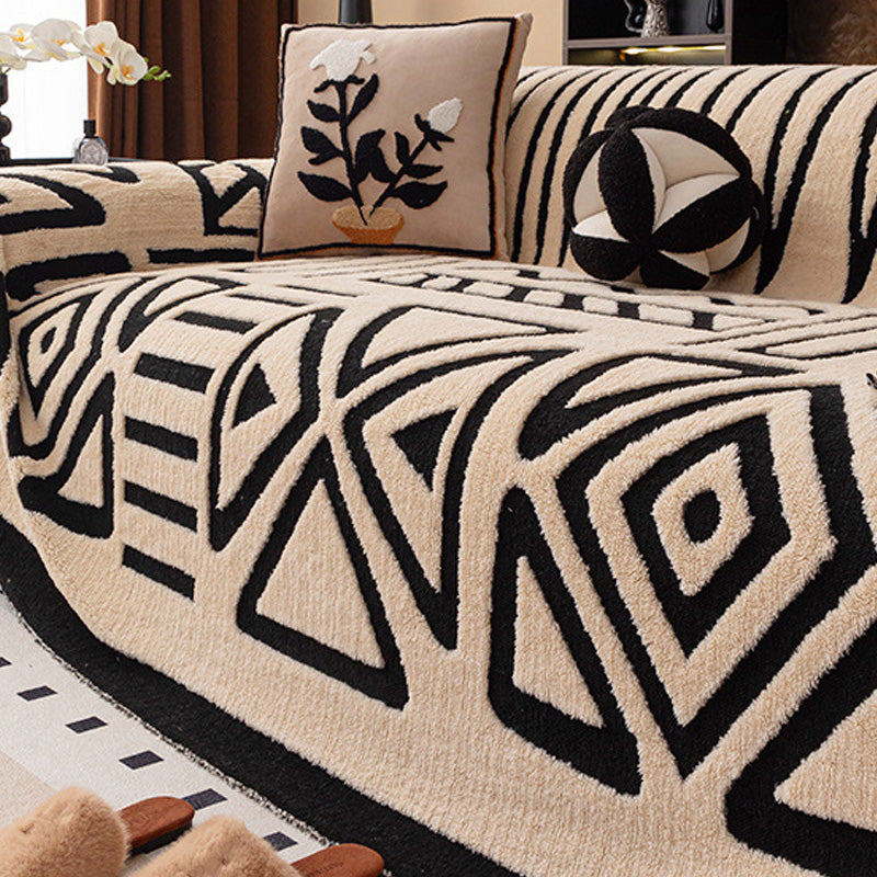 Plush Sofa Cover 2025 – Thick, Non-Slip Sofa Blanket for Cozy Autumn and Winter Days